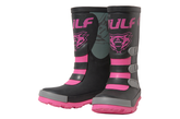 Wulfsport Mudstomper Kids Waterproof Boots - Black / Pink